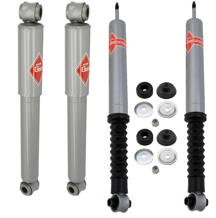 SAAB Shock Absorber Kit - Front and Rear (Gas-a-just) - KYB 2889354KIT